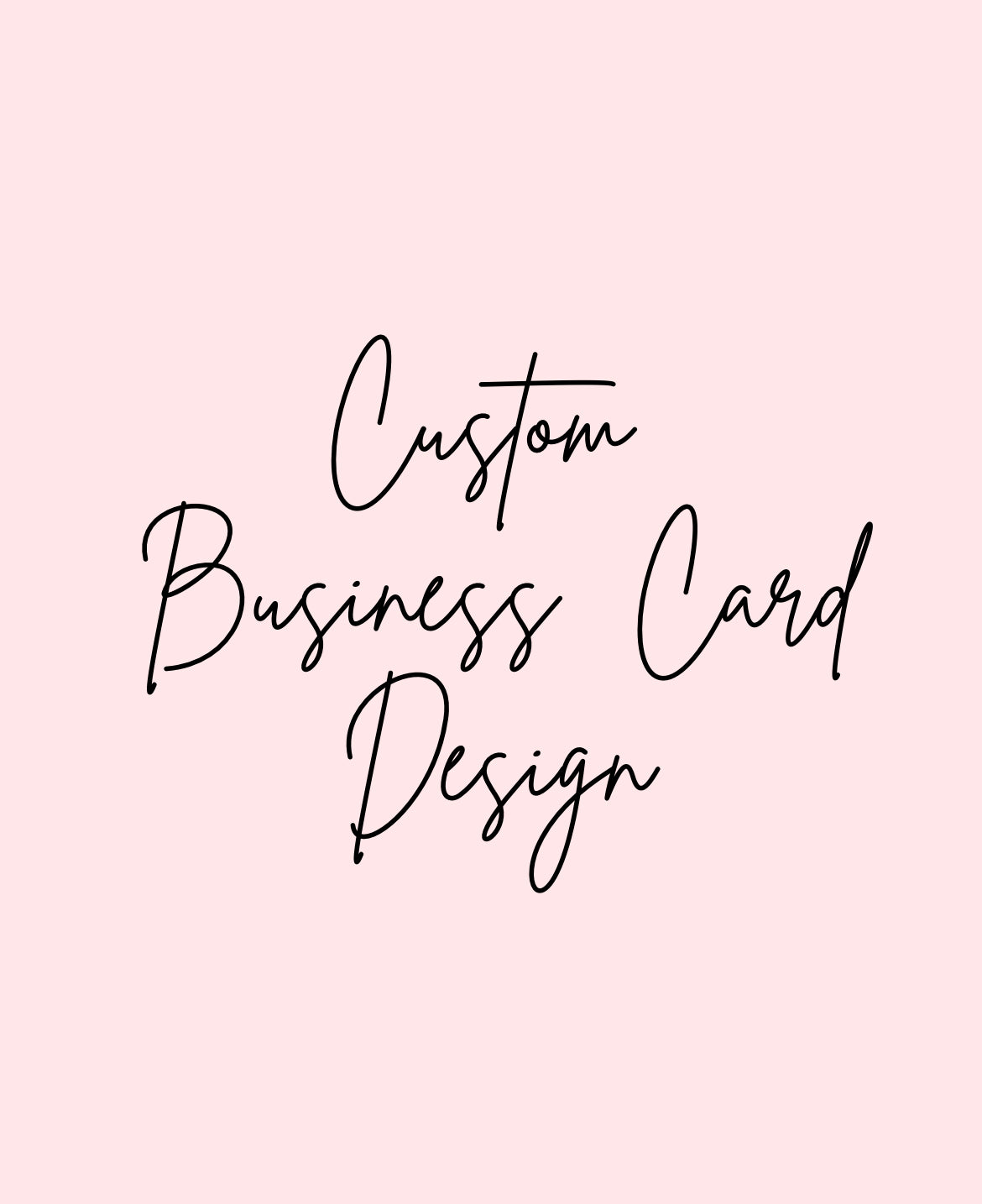 Custom Business Card Design